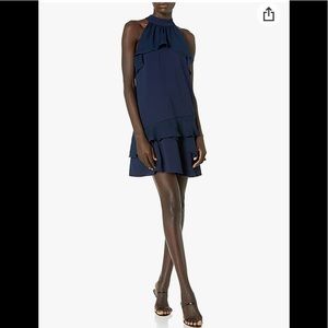 NWT,Parker Serafina Sleeveless Ruffle Shift  Dress